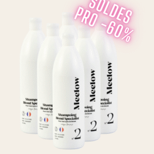 Shampoing bleu magique Meelow 6x 1 litre