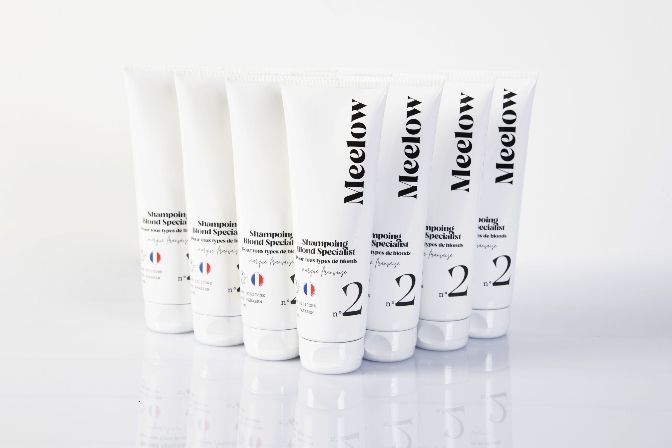 Shampoing bleu pour professionnels x12 MEELOW